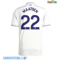 Camisa de time de futebol Aston Villa Ian Maatsen #22 Replicas 3º Equipamento 2025-26 Manga Curta